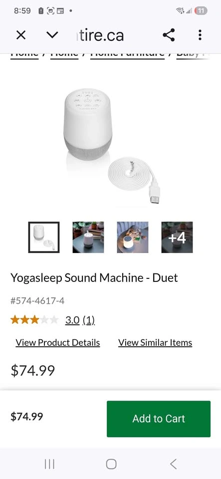 YOGASLEEP Duet 3-in-1 Sleep Device – NEW IN BOX - photo 3