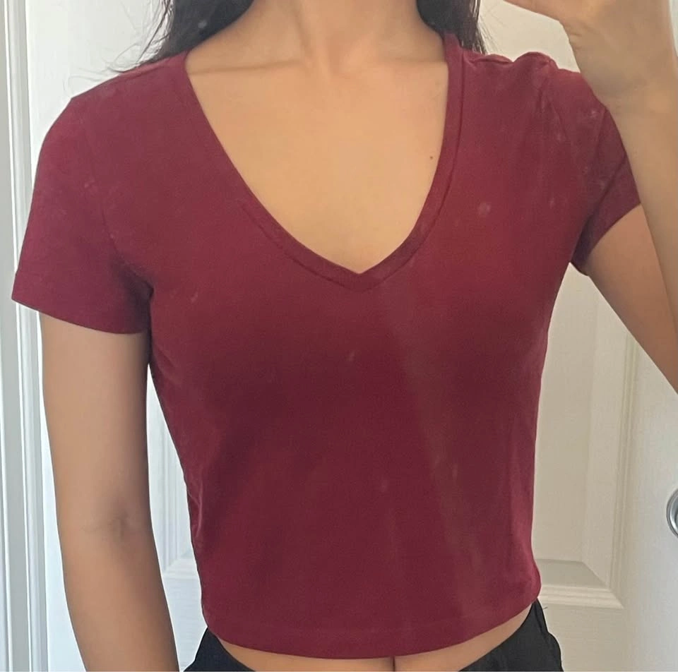 Wild Fable Red Crop Top • MEDIUM - photo 5