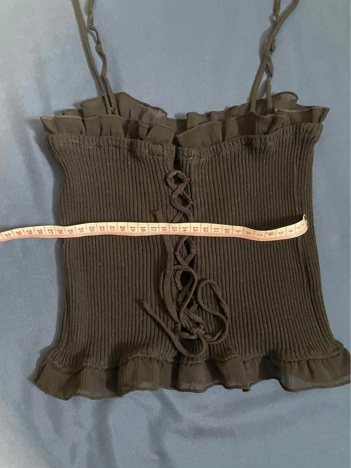 Lianox Black Tube/Tank Top • XX-SMAL to SMALL - photo 2