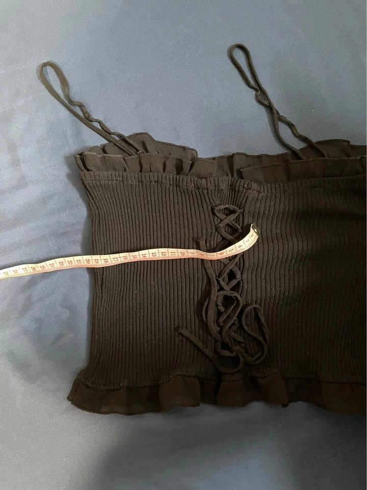 Lianox Black Tube/Tank Top • XX-SMAL to SMALL - photo 4