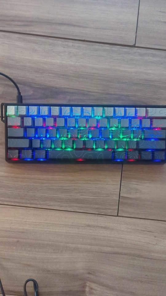 Custom-Modded Aula WIN60HE Max Hall-Effect Gaming Keyboard - photo 5