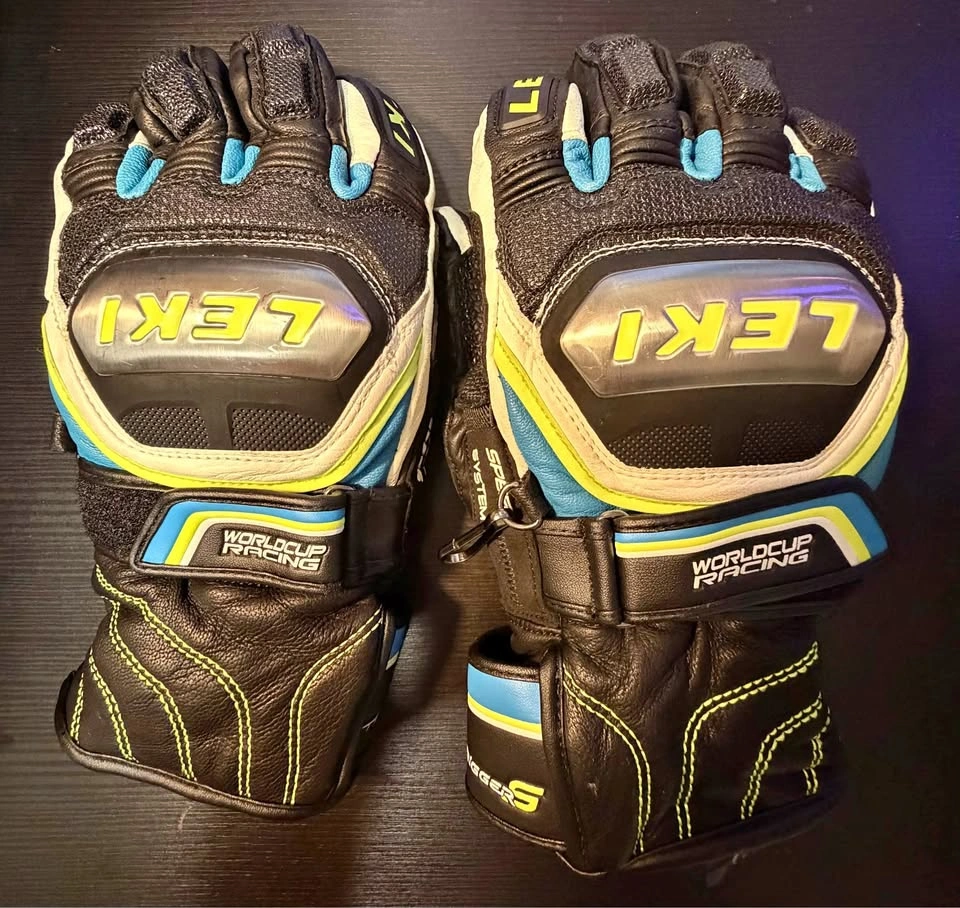 LEKI Worldcup Racing Titanium S Speed System Gloves 8.5