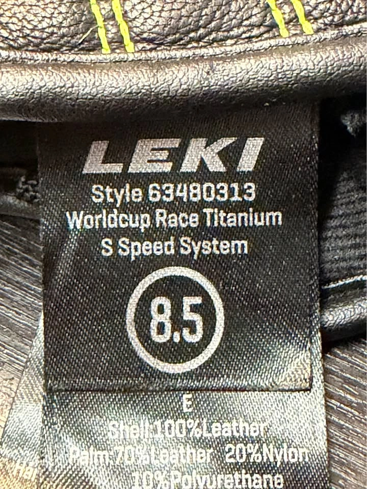 LEKI Worldcup Racing Titanium S Speed System Gloves 8.5 - photo 3