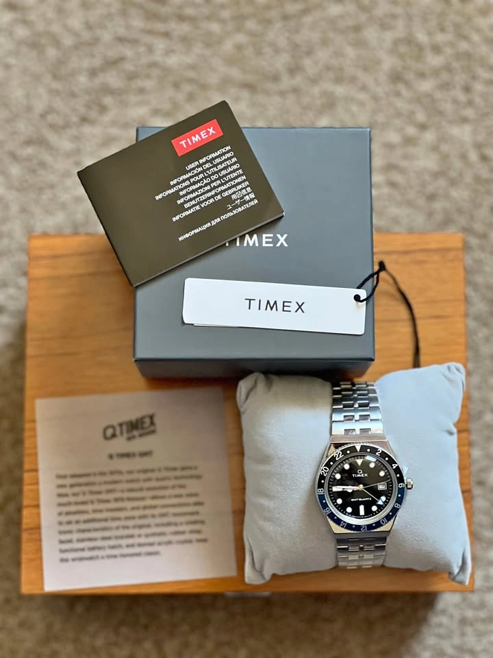 Timex Q GMT "Batman" Limited Edition (Uncrate Exclusive)