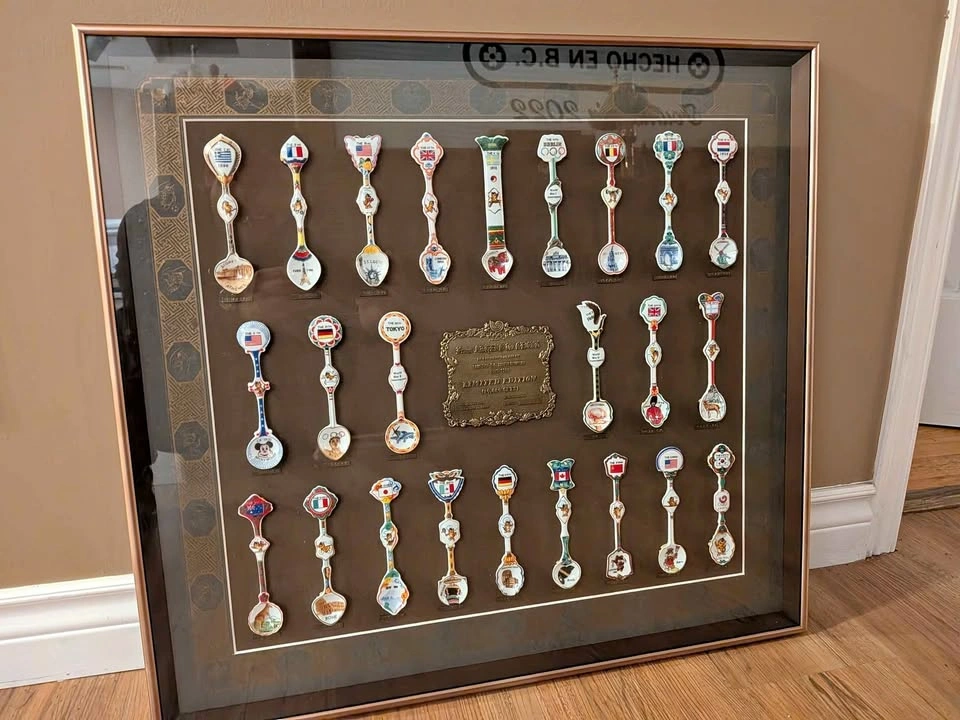 Rare Ltd Edition 1988 Seoul Olympic "Athens to Seoul" 25-Spoon S