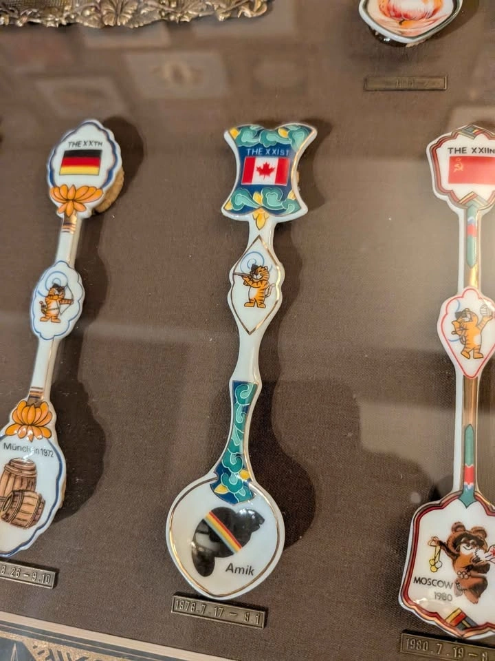 Rare Ltd Edition 1988 Seoul Olympic "Athens to Seoul" 25-Spoon S - photo 3