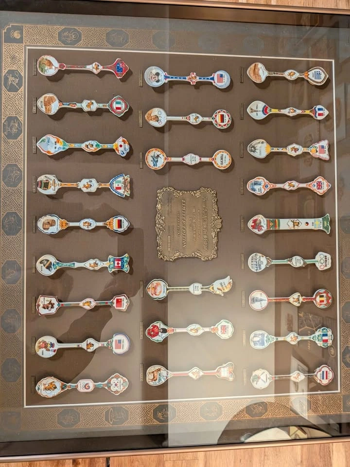 Rare Ltd Edition 1988 Seoul Olympic "Athens to Seoul" 25-Spoon S - photo 4