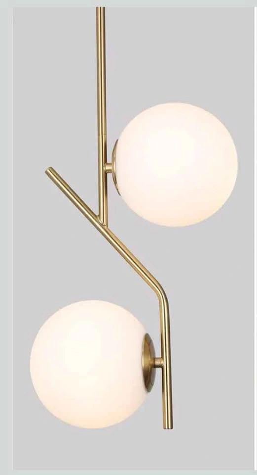 golden globe pendant lamps - photo 3