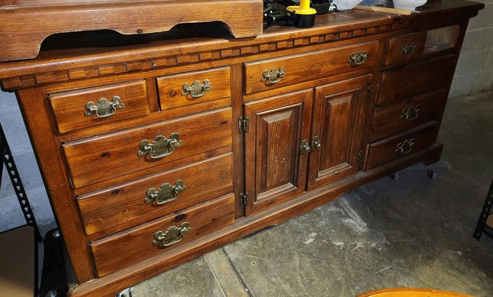 Link-Taylor Colonial Pine Vintage Furniture 2-Piece Set - photo 4