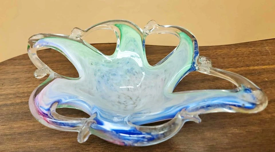 Vintage Murano glass bowls