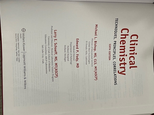 Clinical Chemistry-6th Edition - photo 4