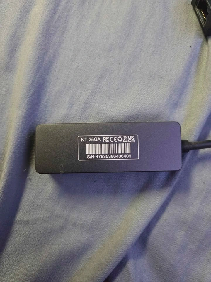 Sabrent 2.5gbe ethernet adapter - photo 2