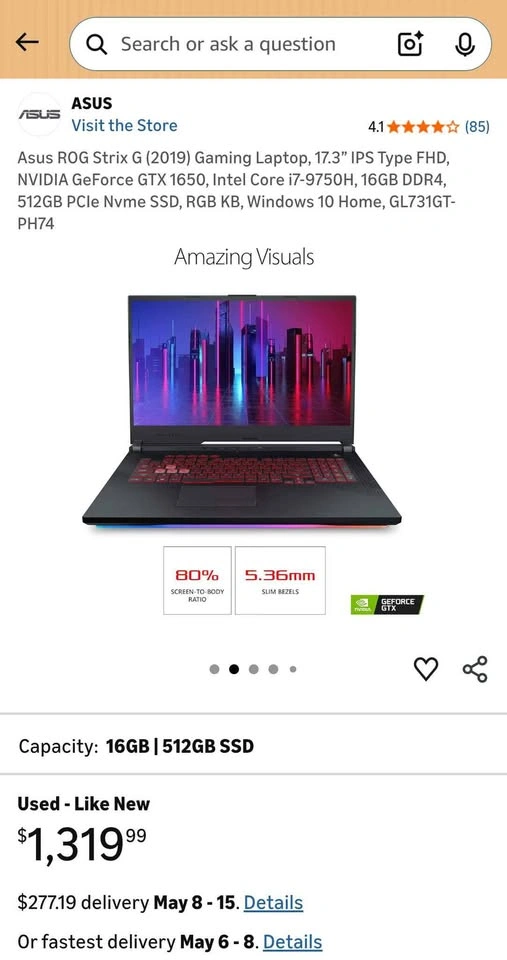 Asus ROG Gaming Laptop 17" - photo 3
