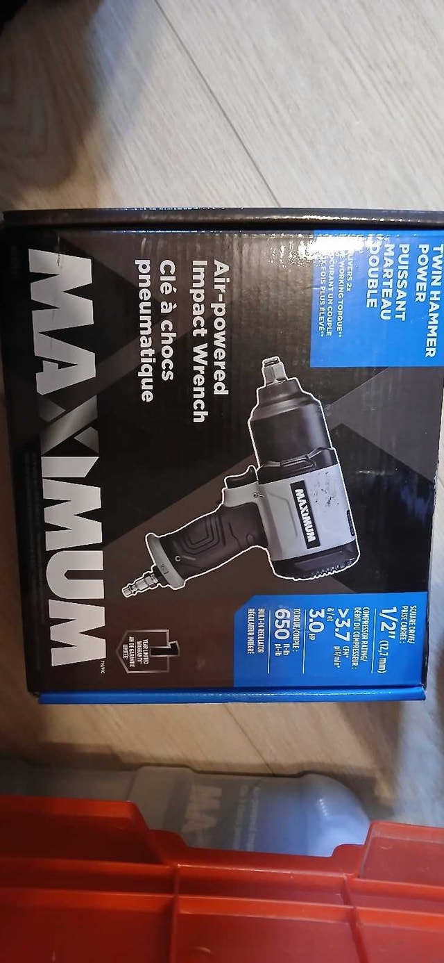 Maximum air powered impact wrench - photo 4