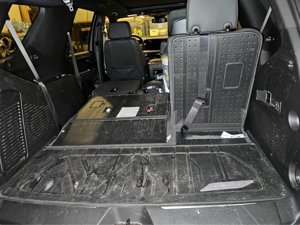 2025 Chevrolet Tahoe Cargo Liner 3rd Row Back Protection