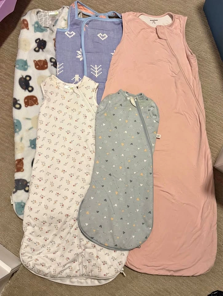 Swaddle/Sleep Bags - various size lot