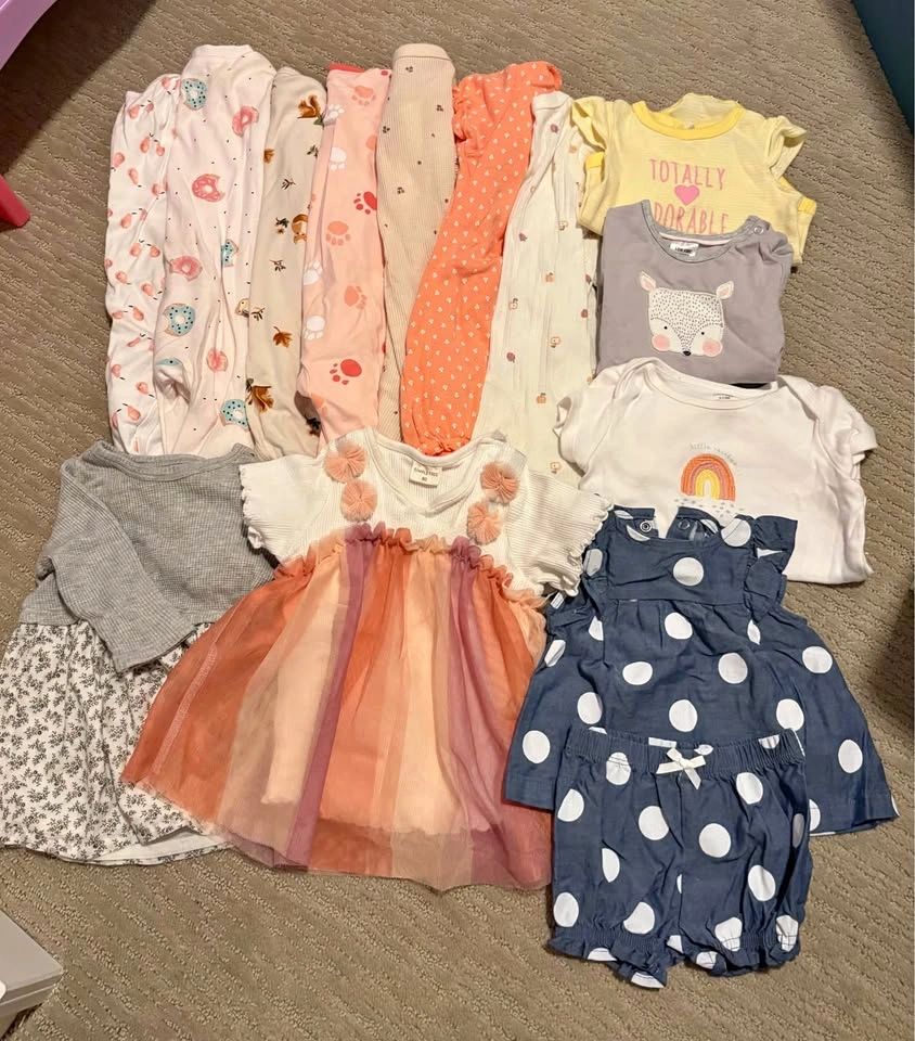 3-9 months girl’s clothing bundle