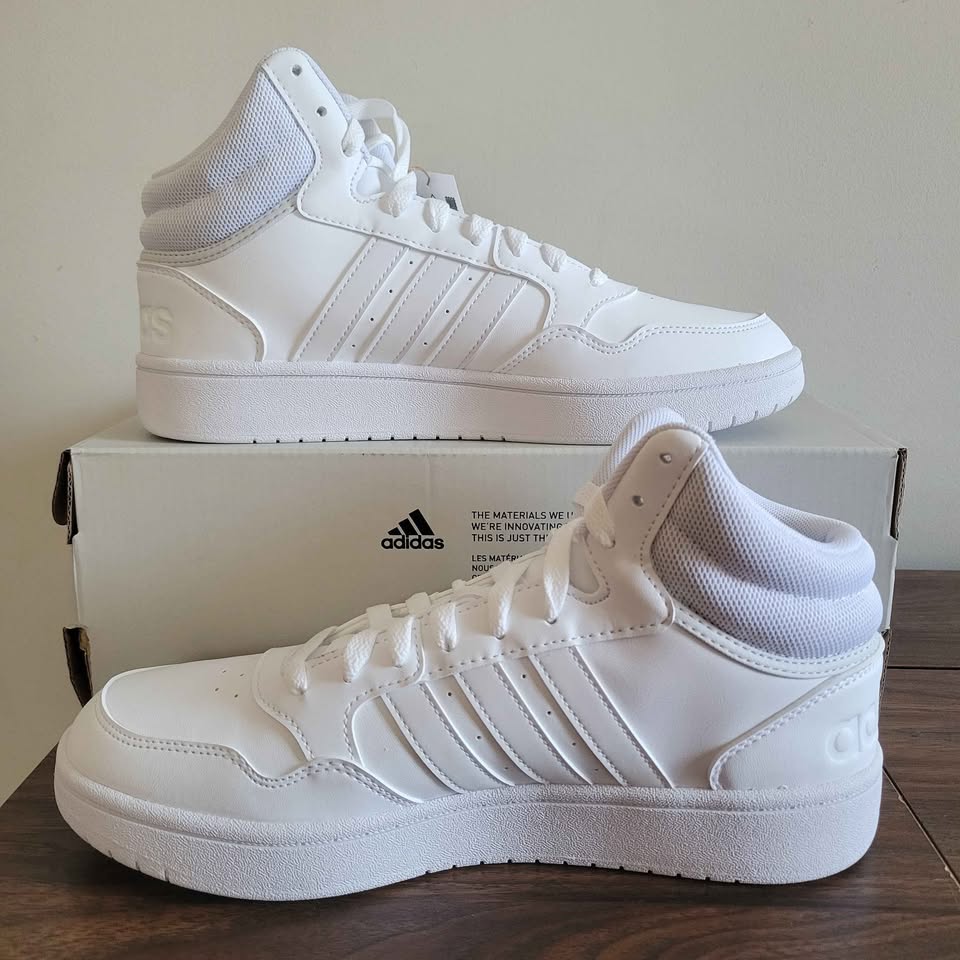 Adidas Hoops 3.0 Mid Classic Shoes Womens 9 / Mens 8 - photo 2