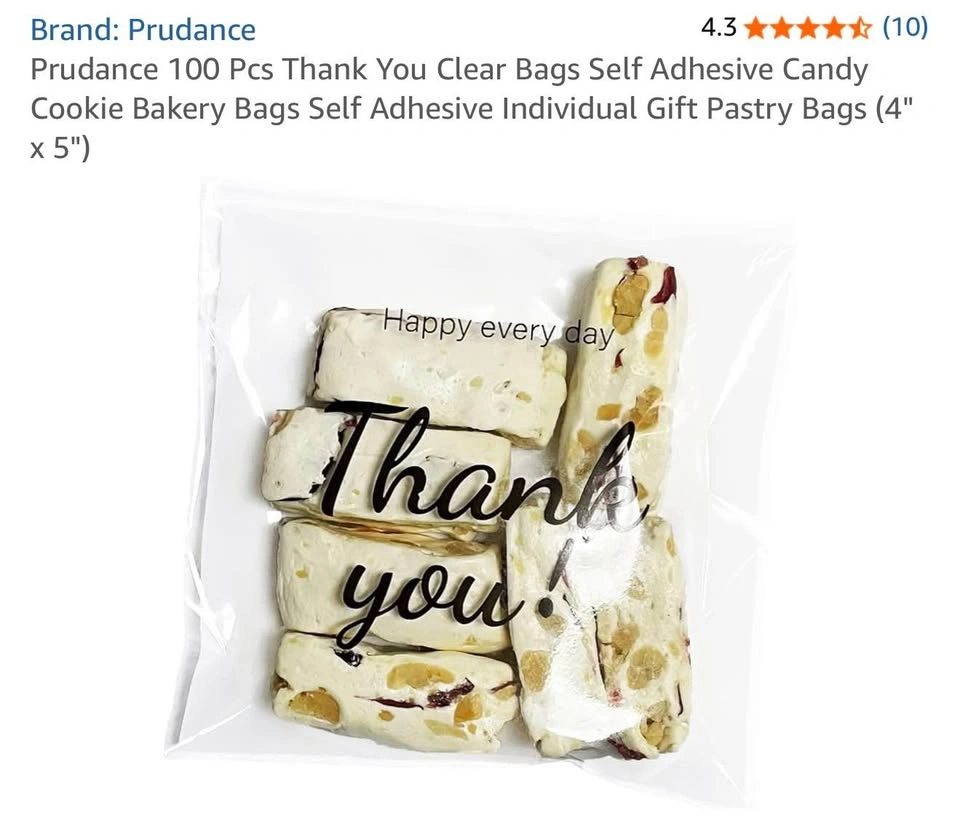 100pcs Thank You Bakery Bags - photo 3