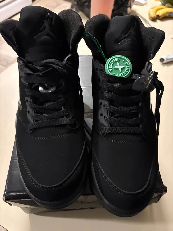 Air Jordan 5 retro black noir