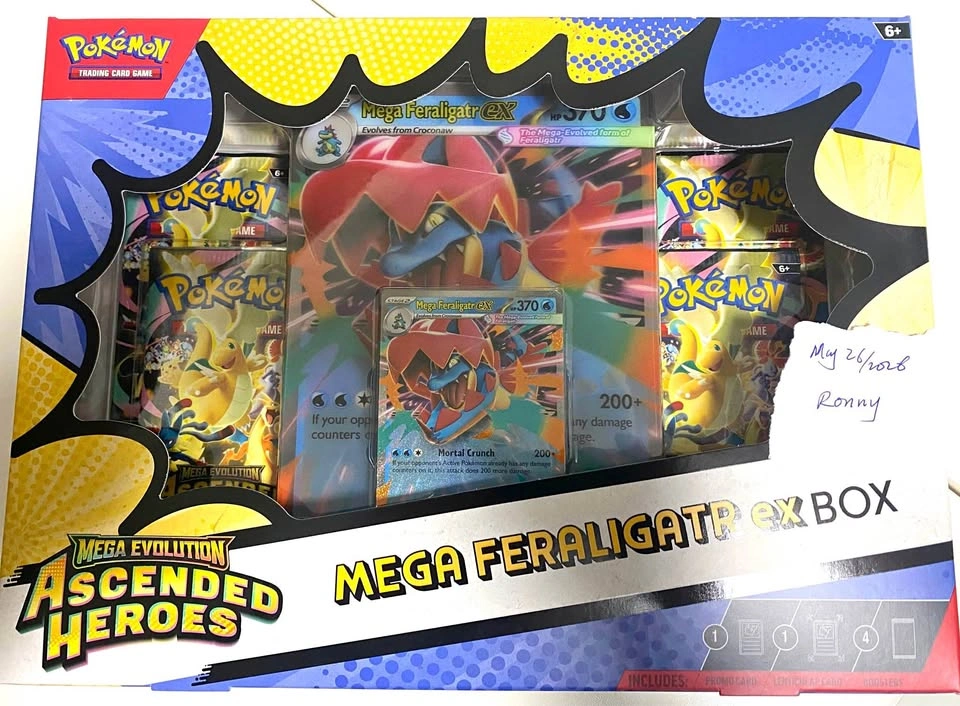Pokemon Ascended heroes EX Box