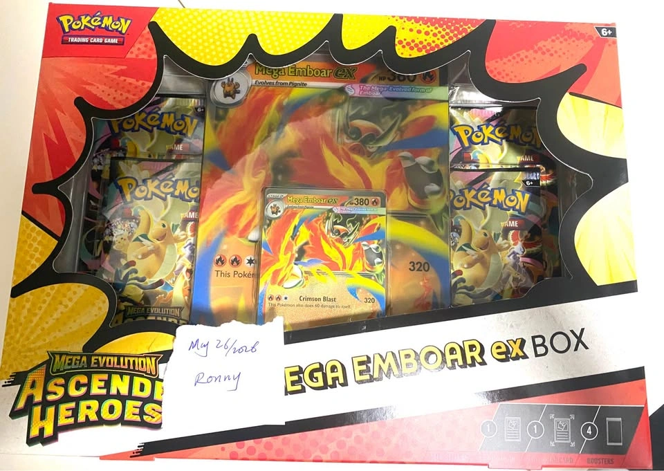 Pokemon Ascended heroes EX Box - photo 3