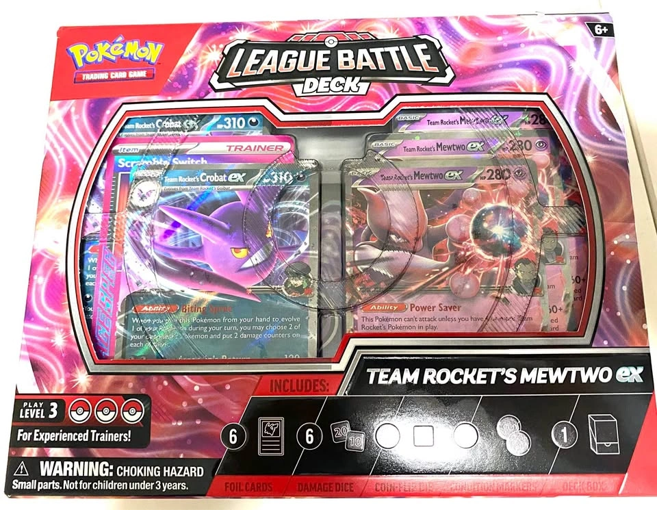 Team Rocket's Mewtwo EX League battle deck