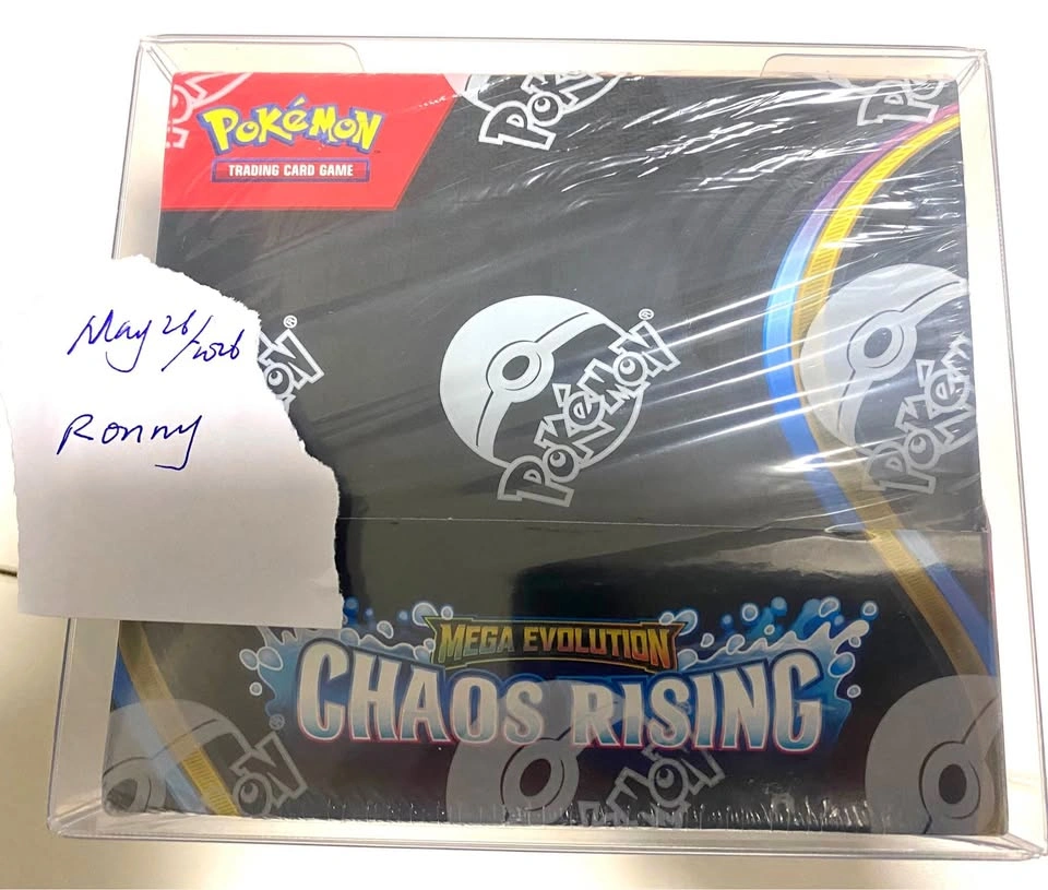 Pokemon Chaos Rising booster box -sealed