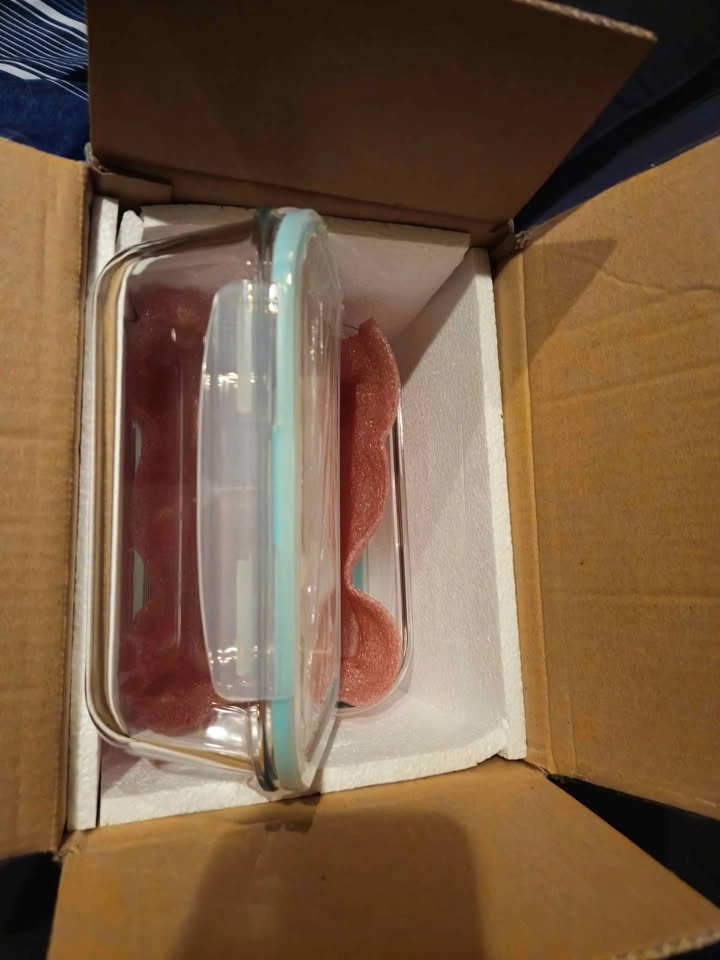 2 Packs Peaktent Glass Storage Containers with Lids - photo 3