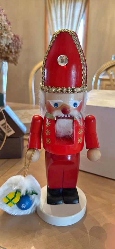 Steinbach (S1376) Chubby Red Santa Nutcracker, 12.6"