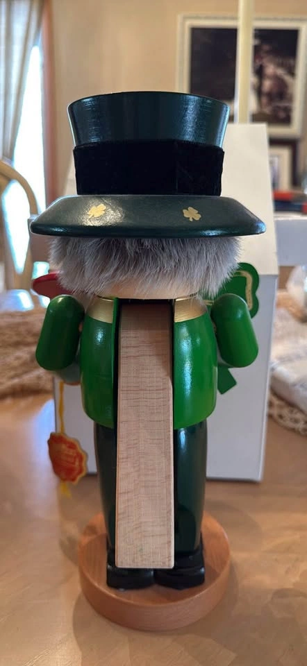Steinbach Leprechaun Nutcracker 11” Original Volkskunst - photo 3