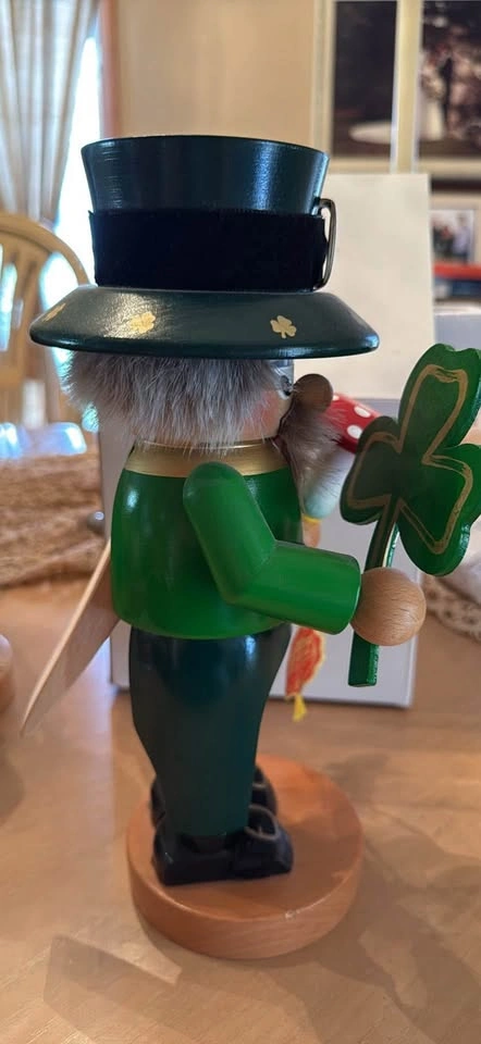Steinbach Leprechaun Nutcracker 11” Original Volkskunst - photo 4