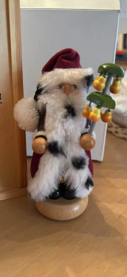 Steinbach Miniature Mini Nutcrackers Pear Tree Santa - photo 2