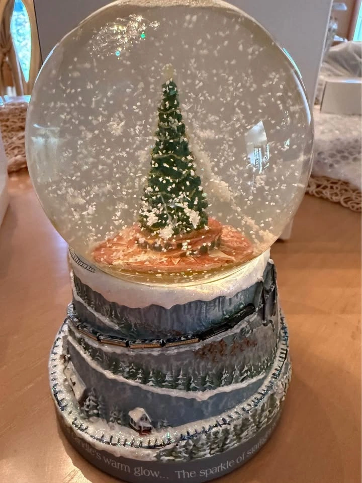 The Polar Express Journey Water Globe 04 Hallmark Warner Brother - photo 5