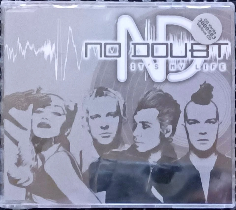 No Doubt - It's My Life CD Maxi-Single (4 tracks) Import- SEALED