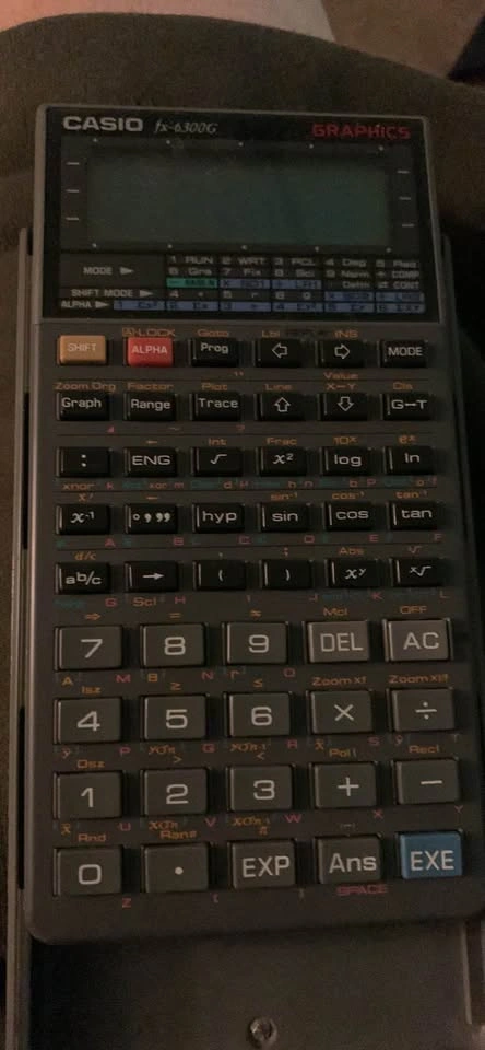 Vintage Casio fx-6300G Pocket Graphing Calculator (1991) - photo 3