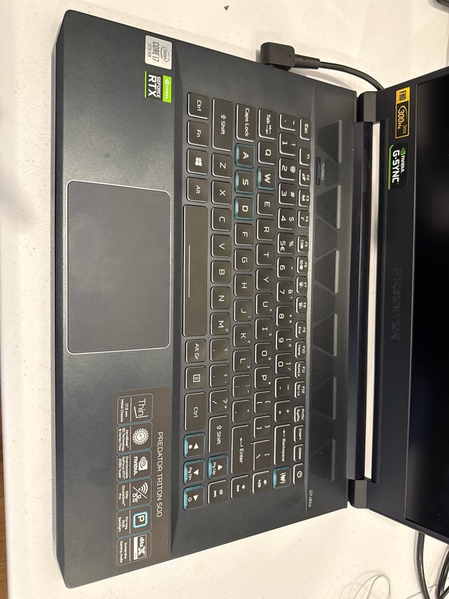 Acer Predator Triton 500 with NVIDIA GPU gaming / AI - photo 2