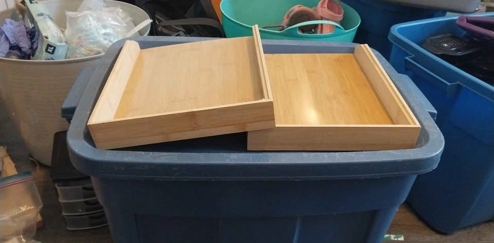 Two Office paper tray organizers - photo 4