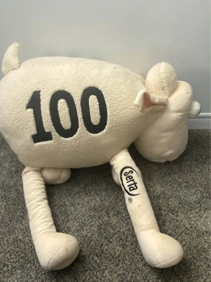 Serta Sheep #100 HUGE Collectible Stuffie - photo 2
