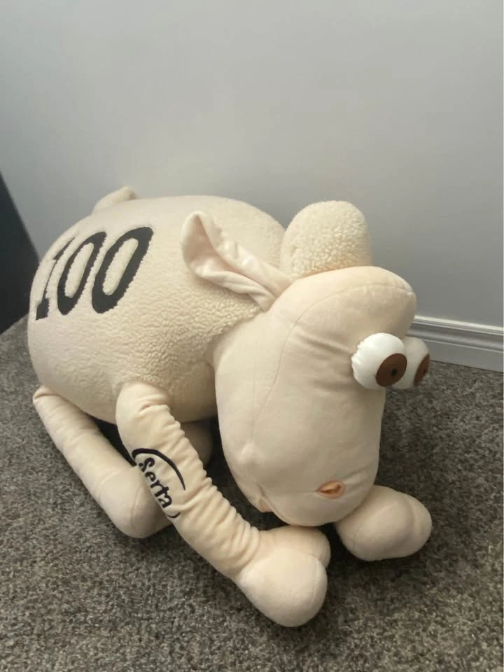 Serta Sheep #100 HUGE Collectible Stuffie - photo 4
