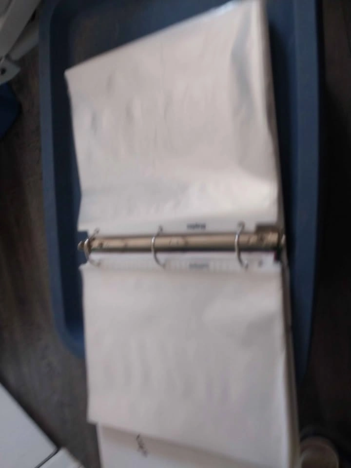 FREE Binders with sheet dividers and sheet protectors - photo 3