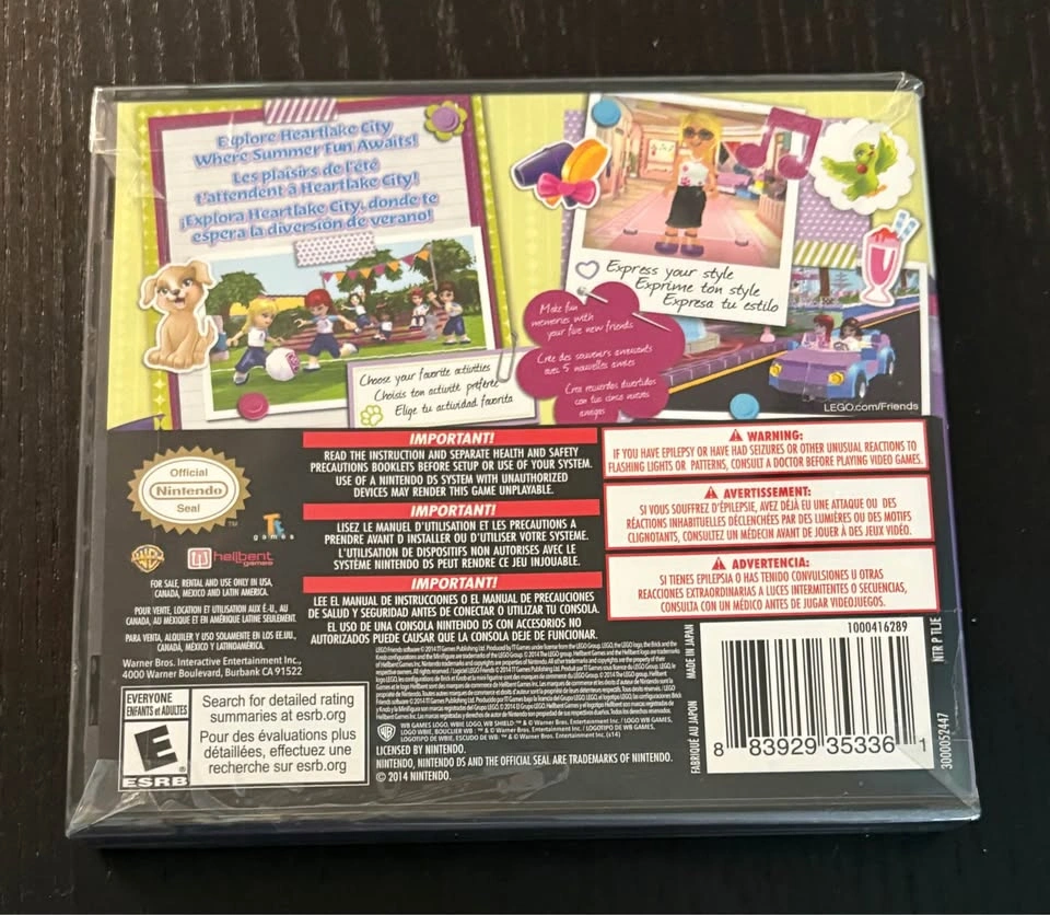 LEGO Friends Nintendo DS Game - photo 3