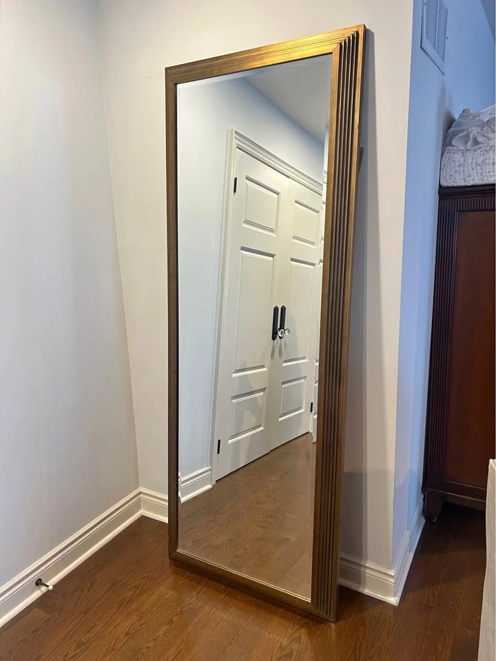 Full length Mirror with decorative Frame