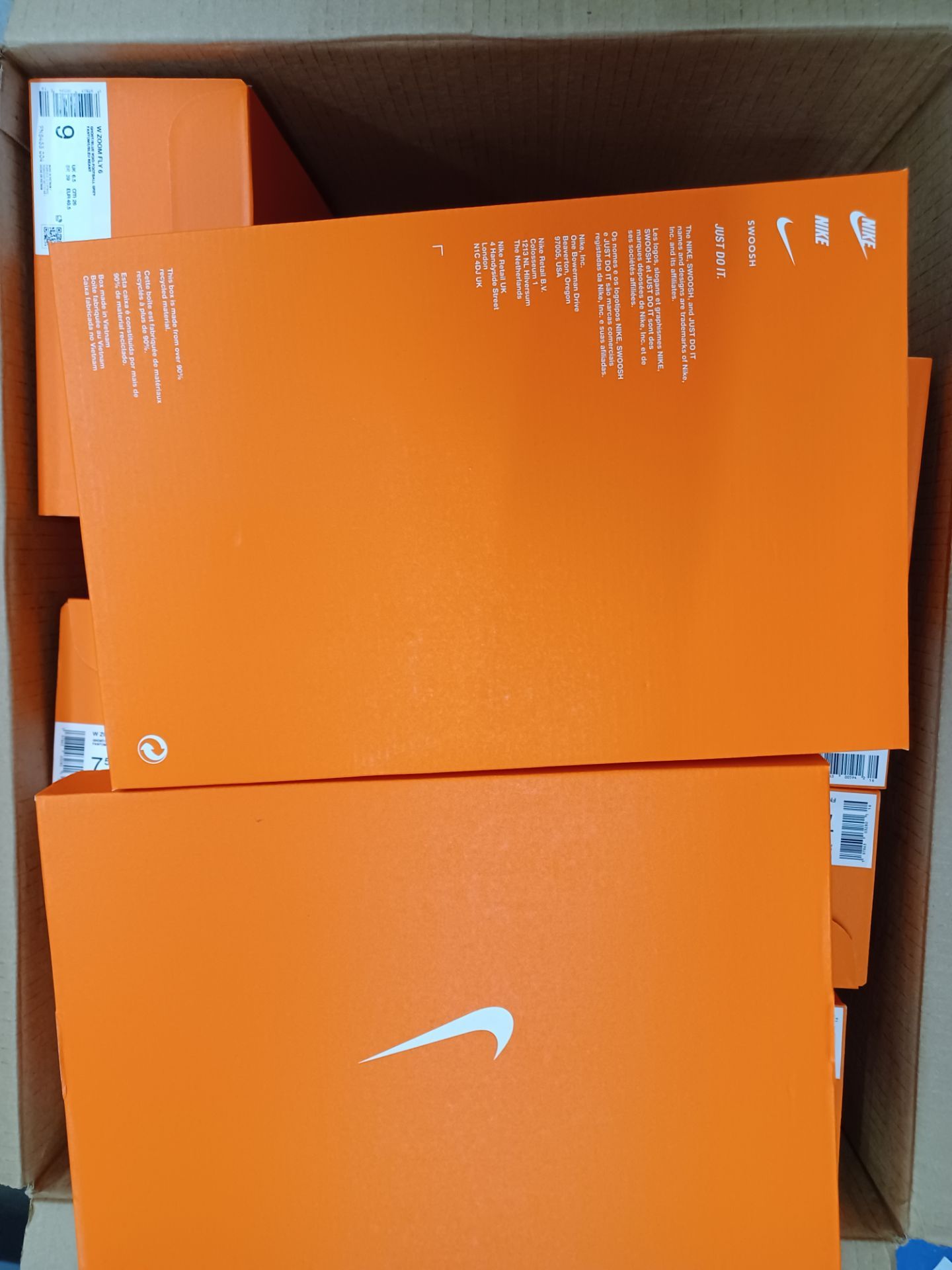 Empty Nike and Adidas Shoe Boxes (Sizes 5-10) - photo 2