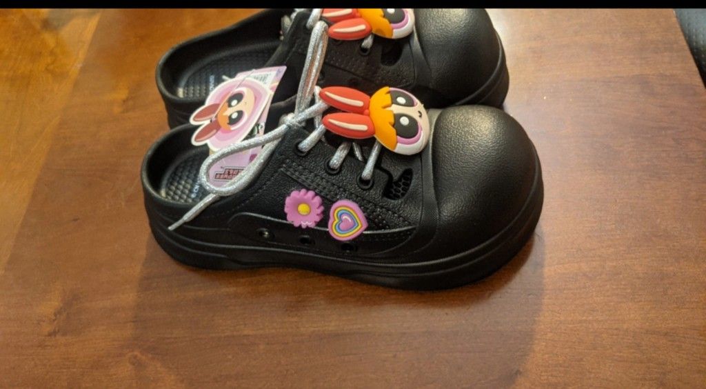 Miniso Discontinued Powerpuff Girls Blossom Crocs Style Shoes - photo 2