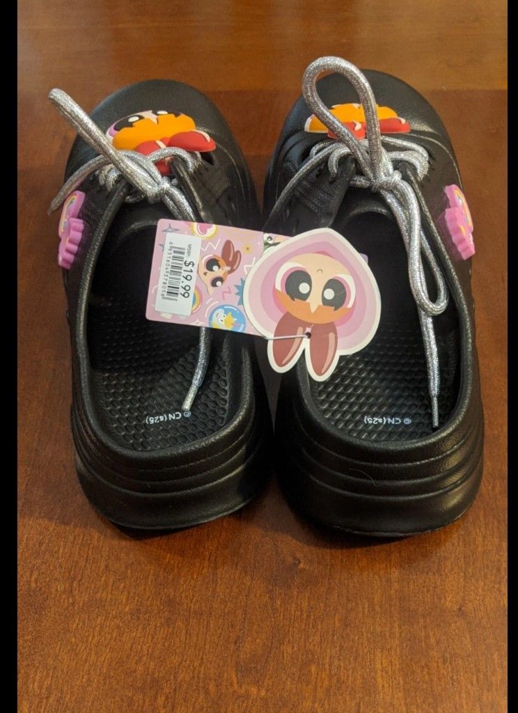 Miniso Discontinued Powerpuff Girls Blossom Crocs Style Shoes - photo 3