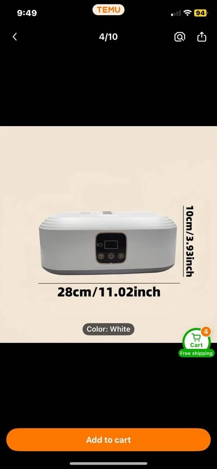 Portable Electric Clothes Dryer with Fabric enclosure - photo 5