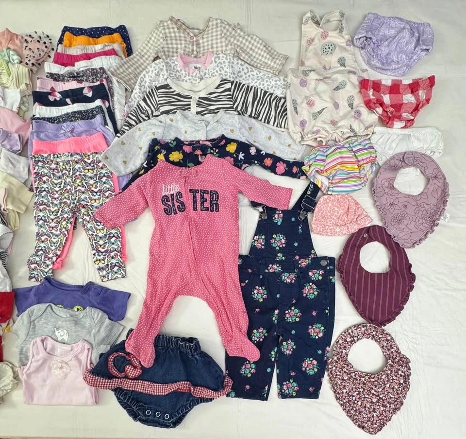 6m Girls - 53 pcs + 1 pair of shoes (#42) - photo 3