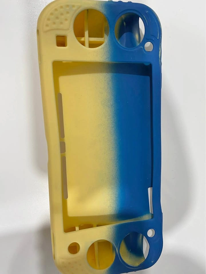 Nintendo Switch Lite Silicone Case Yellow Blue Beach theme