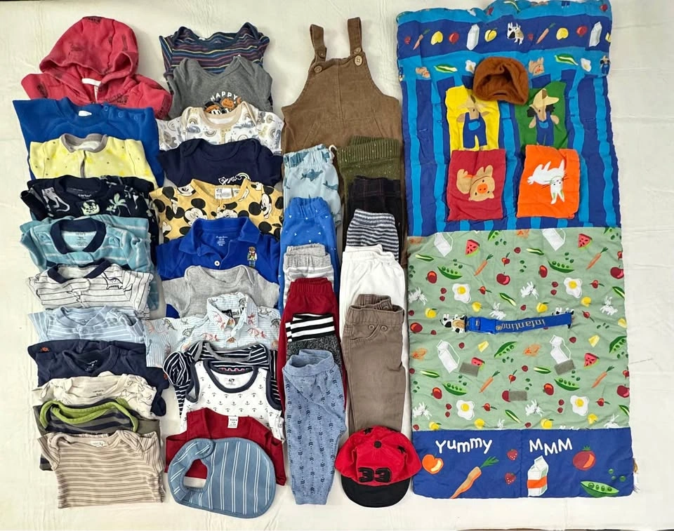 6m - 9m Boys 36 pcs + Playmat (#20)